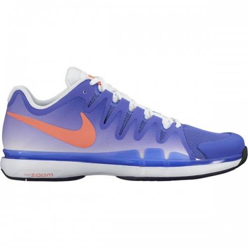 Кроссовки Nike Zoom Vapor 9.5 Tour Фиолетовый\\Коралловый\\Белый -  Saletennis.com
