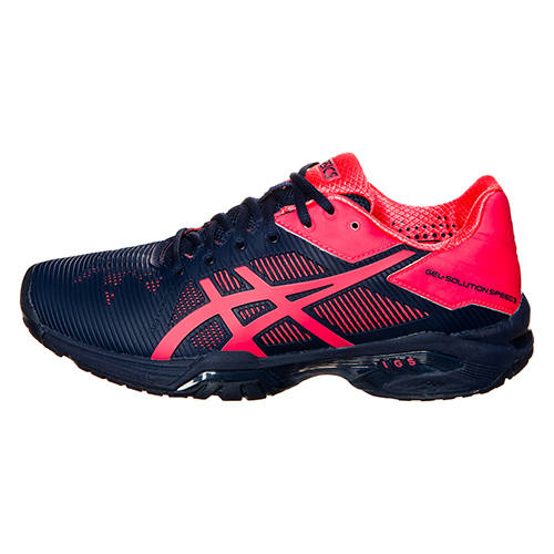 Asics Gel Solution Speed 3 Indigo Blue Diva Pink