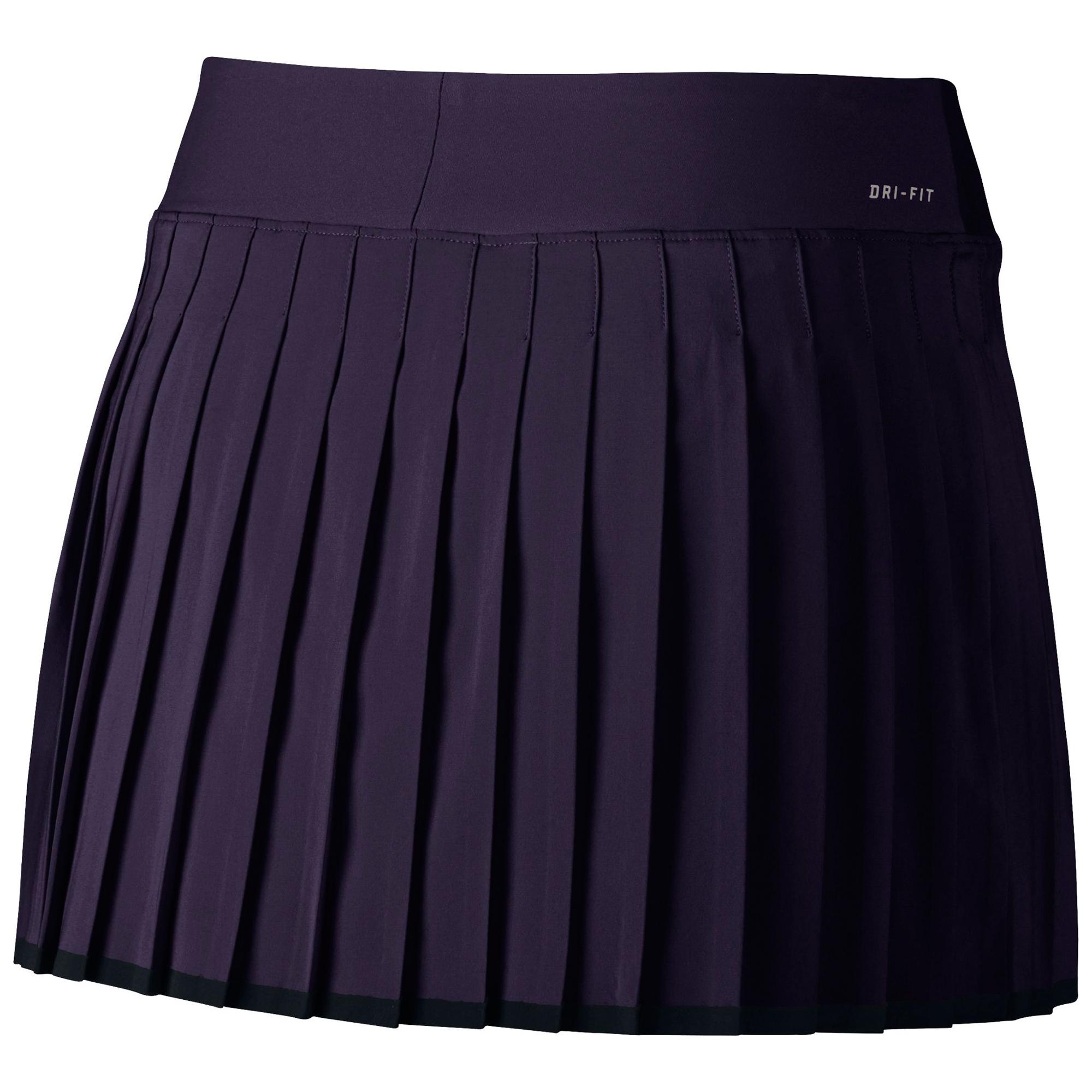 Юбка женская Nike Victory Skirt Purple/Black - Saletennis.com