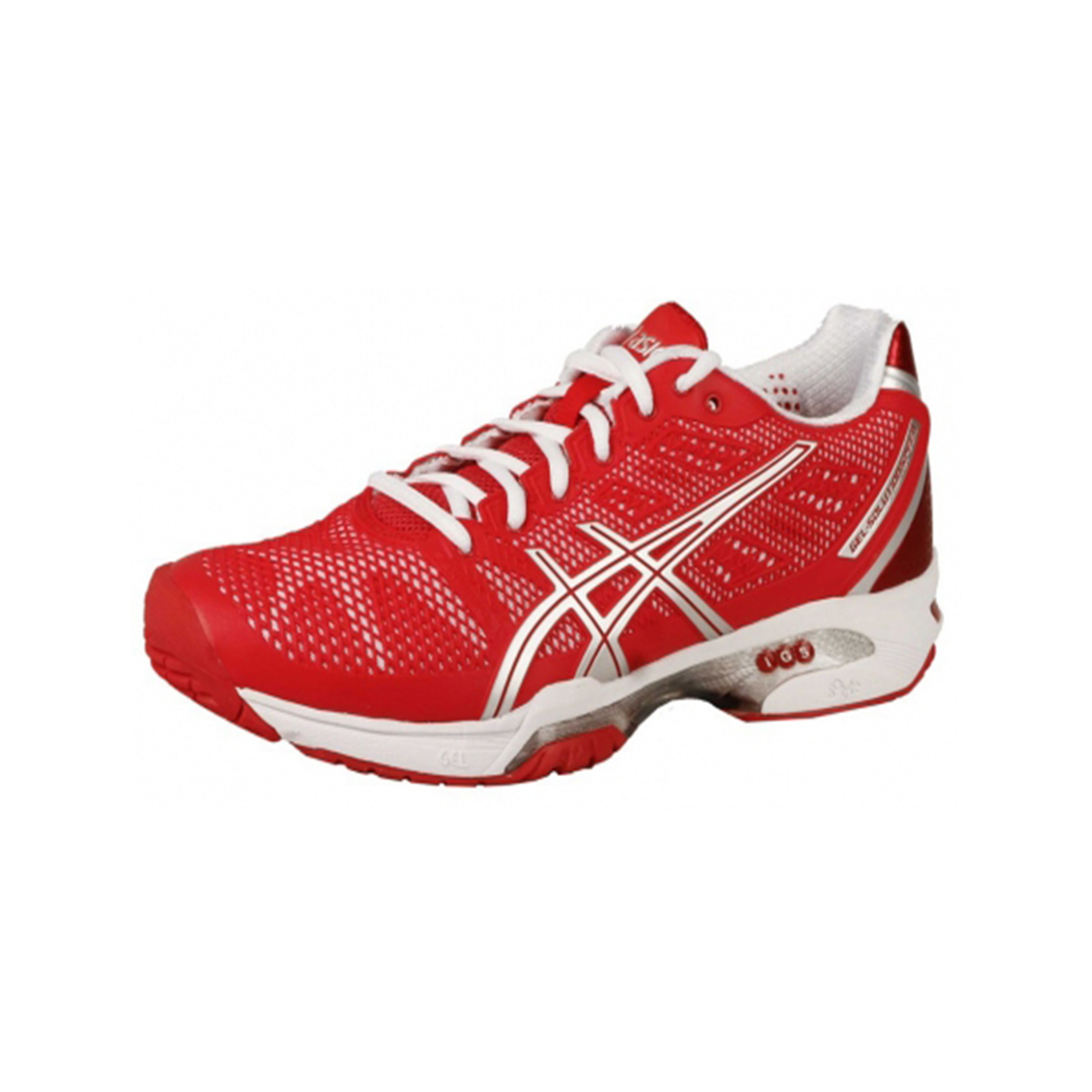 Кроссовки женские Asics Gel-Solution Speed 2 Hibiscus/Silver/White -  Saletennis.com