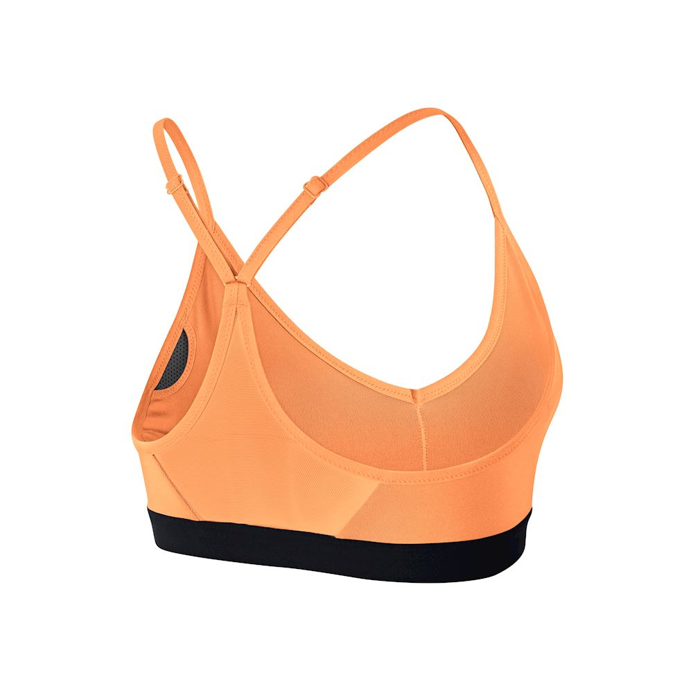 nike indy bra orange