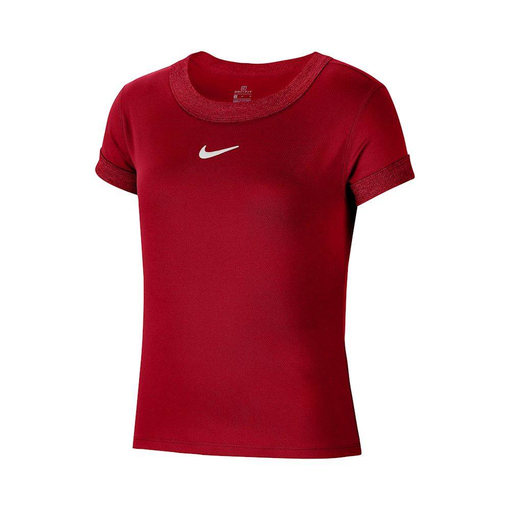nike red top womens