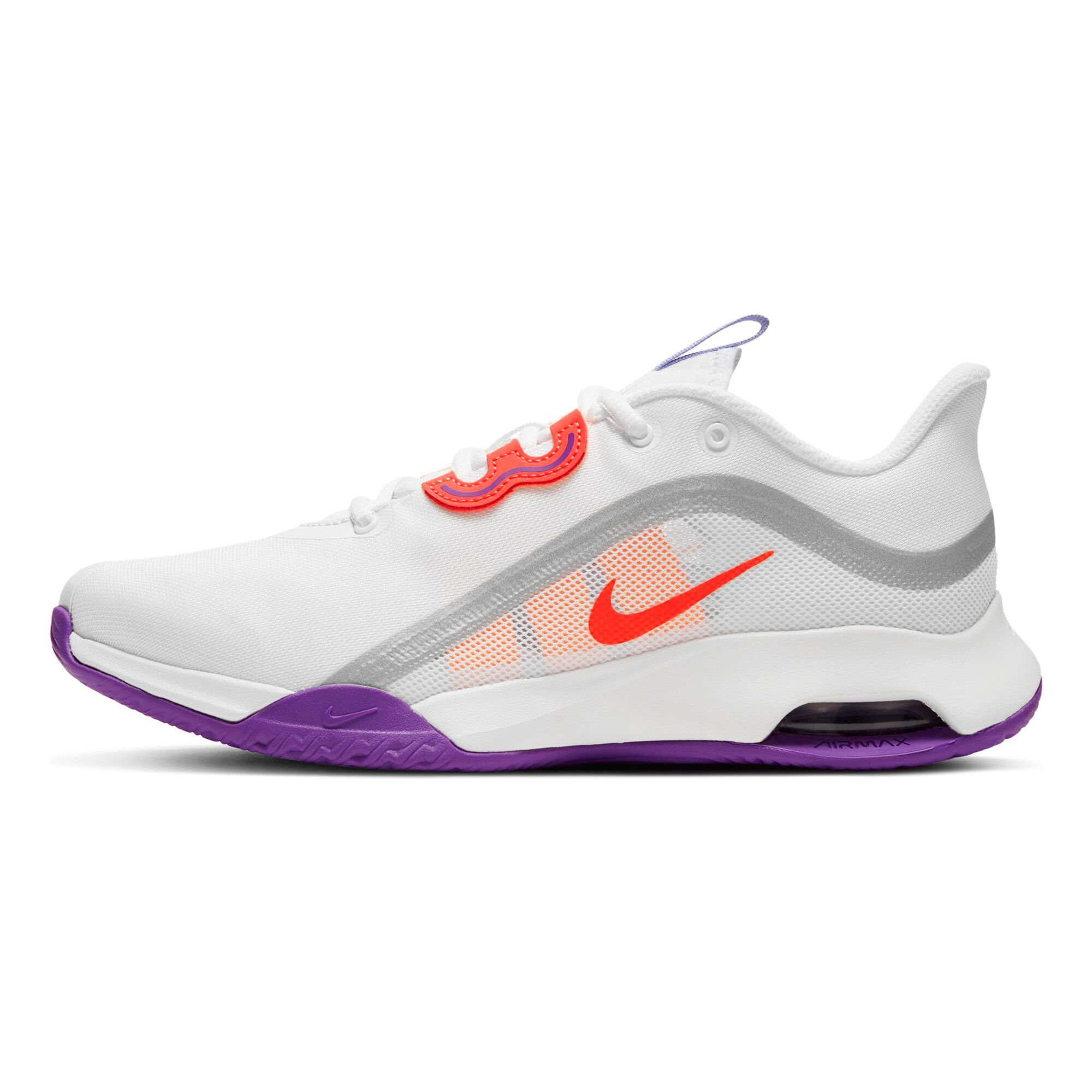 Кроссовки женские Nike Air Max Volley - White/Bright Mango - Saletennis.com