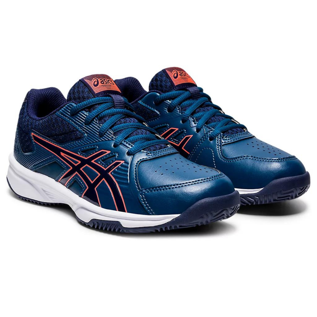 Кроссовки детские Asics Court Slide Clay GS - Mako Blue/Peacoat -  Saletennis.com