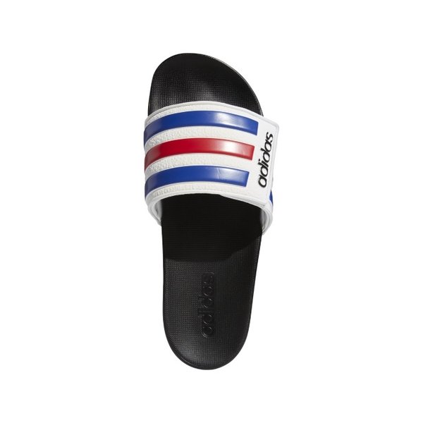 Сланцы Adidas Adilette Comfort Adjustable - White/Red/Blue - Saletennis.com