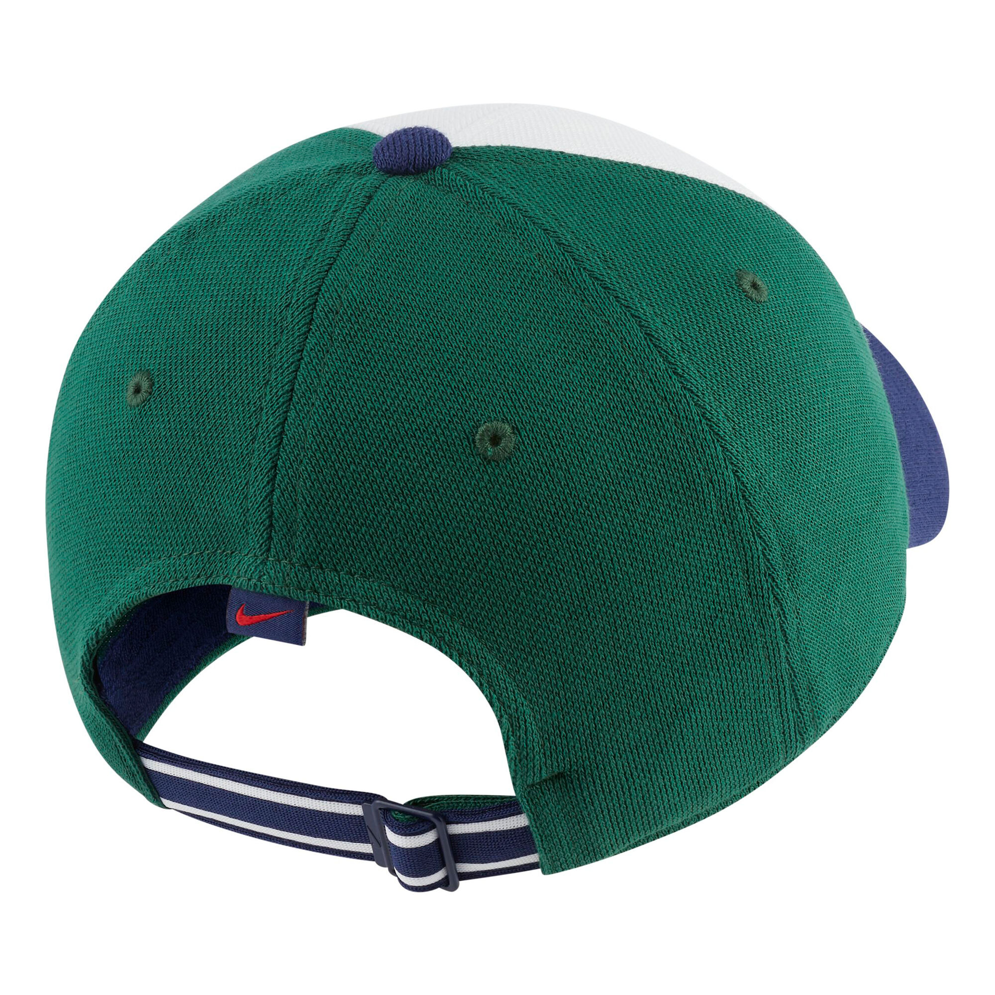 Nike Court Heritage 86 Cap White Binary Blue Gorge Green Saletennis