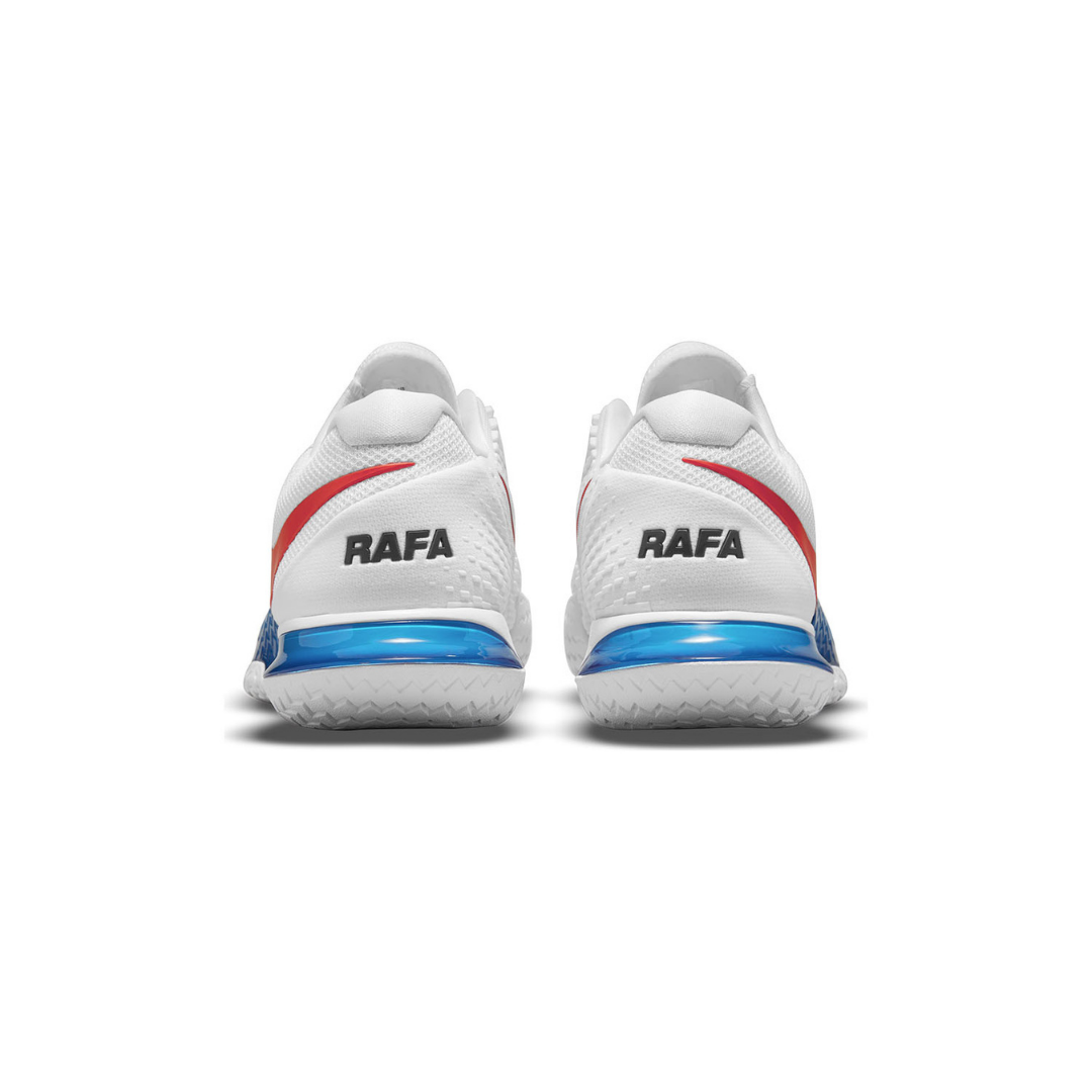 Кроссовки мужские Nike Air Zoom Cage 4 RAFA - White/Binary Blue -  Saletennis.com