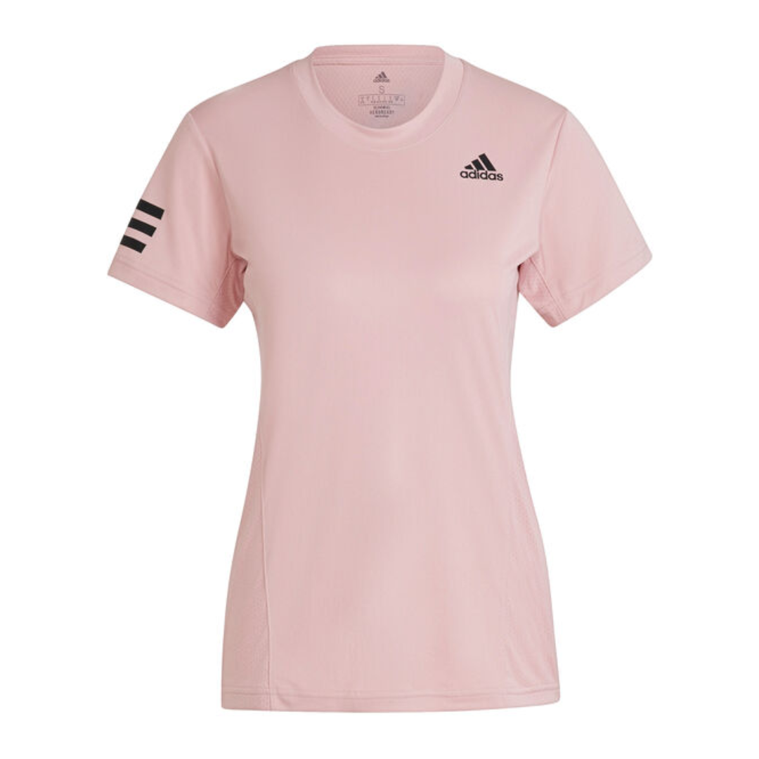 Adidas tape tee pink sale