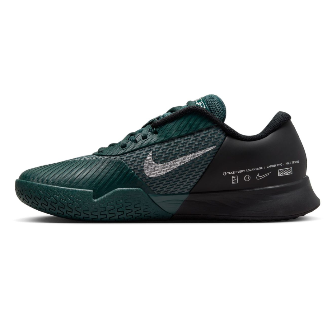 Nike Zoom Vapor Pro 2 Black Deep Jungle Clear Jade Mult
