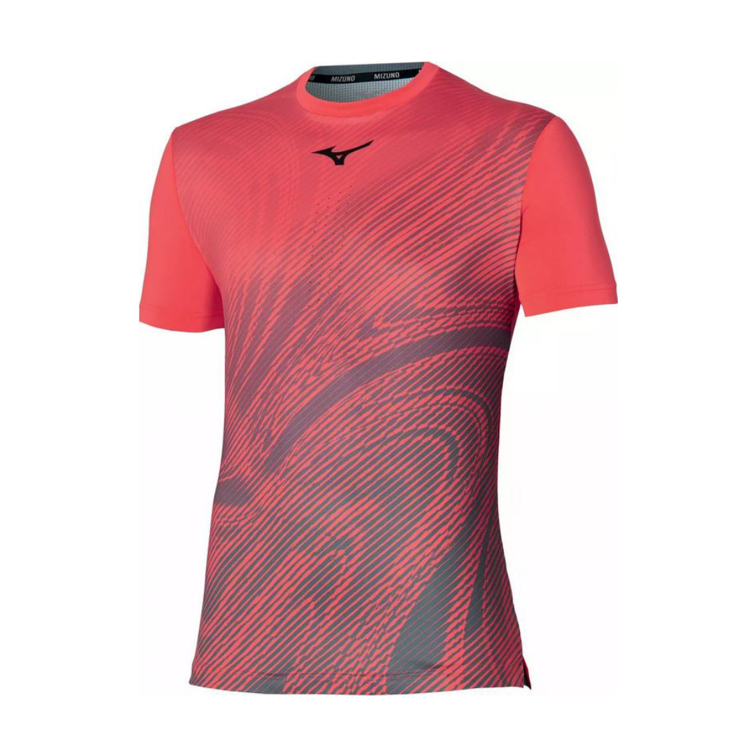 MIZUNO Charge Shadow Graphic Short Sleeve T Shirt